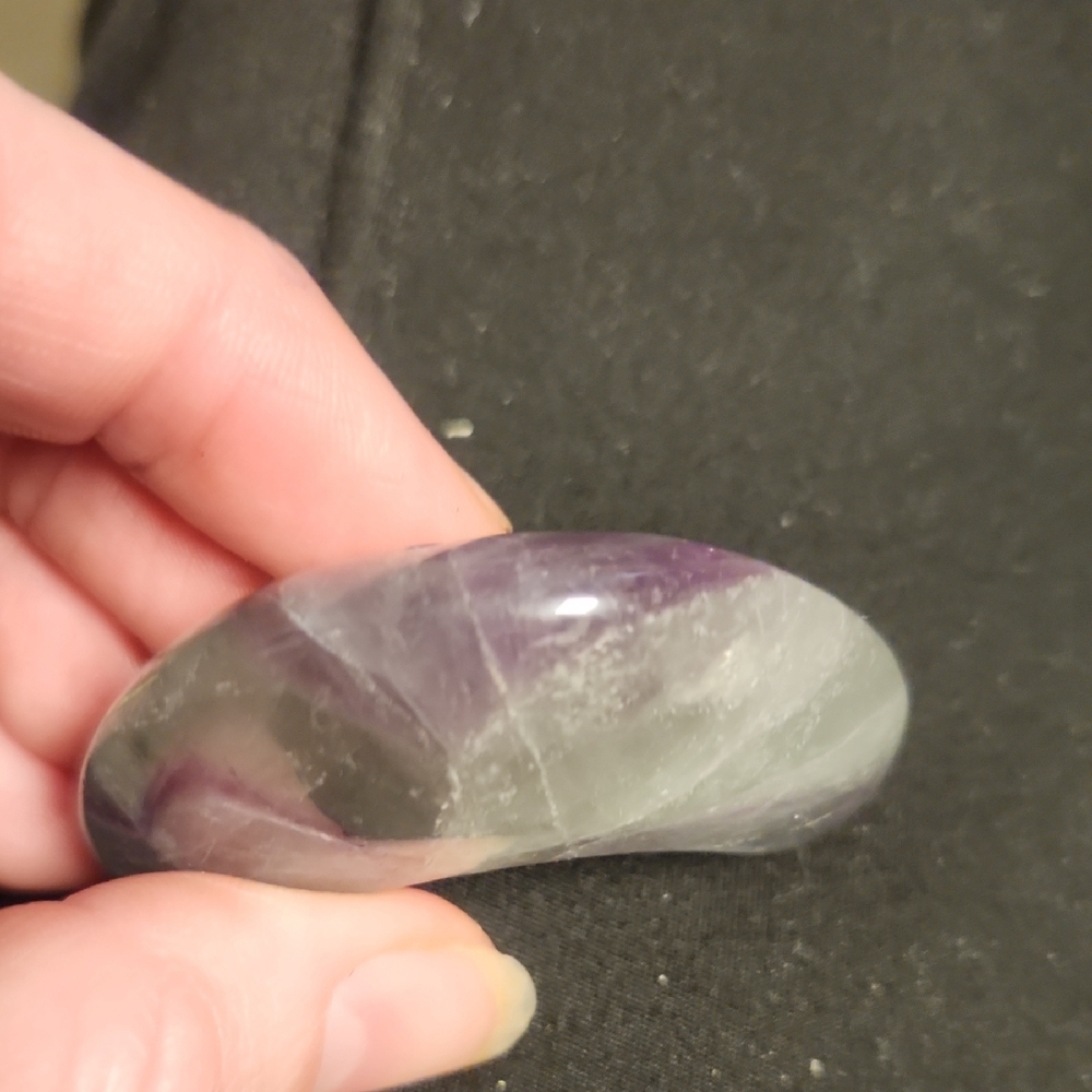 Moon-Shaped Crystal Stone - Picture 4 of 5